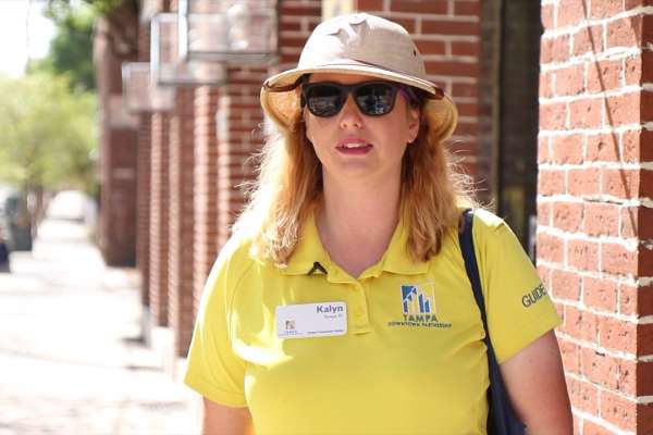 Downtown Tampa Partnership guide, Kalyn Sexton
