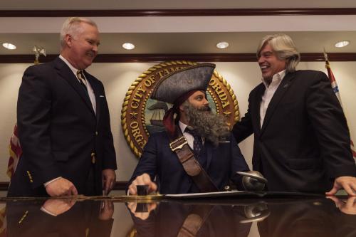 Greybeard Shanghais Tampa's Mayor's Race