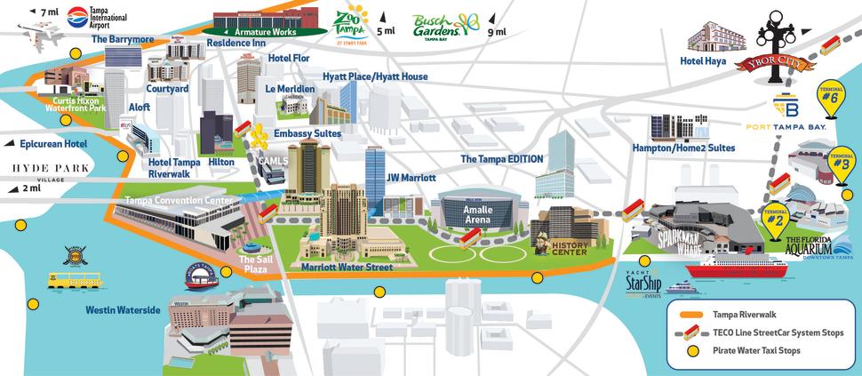 Cruise map