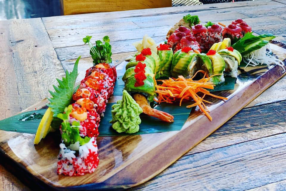Harpoon Harry's sushi