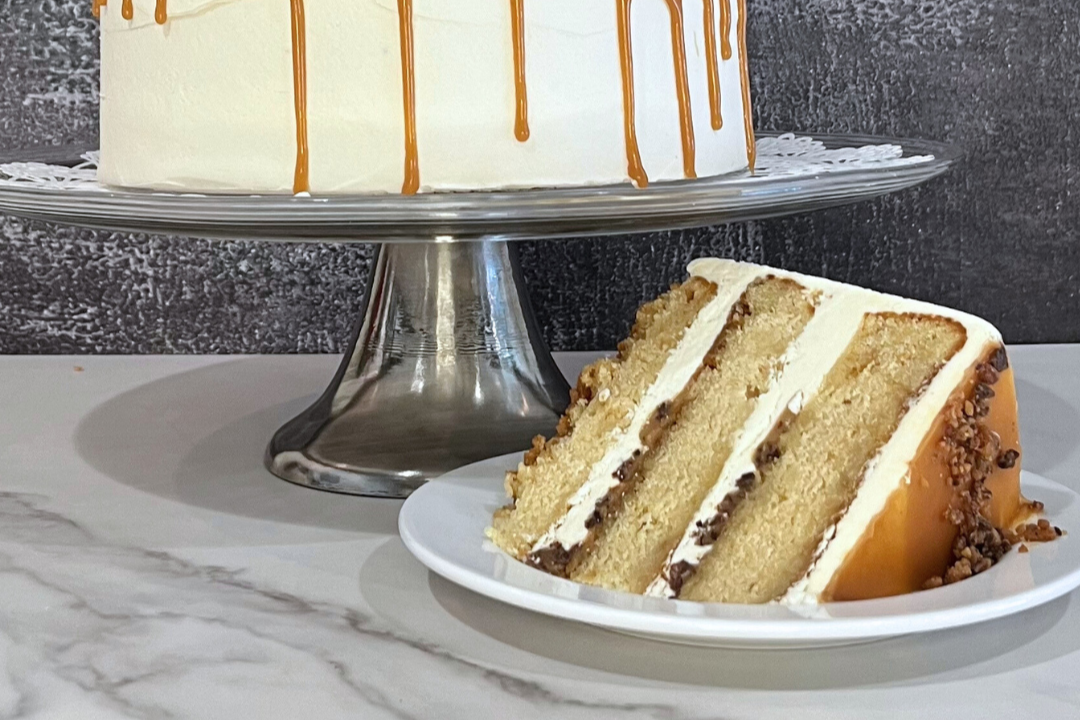 Toffee to Go cake